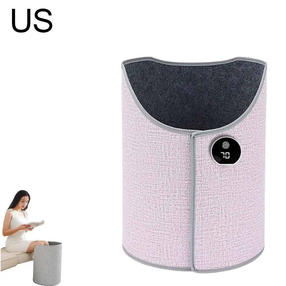 Aquecedor de Pernas Sob a Mesa 2026 ❄️ – 5 Níveis de Calor, Temporizador e Desligamento Automático