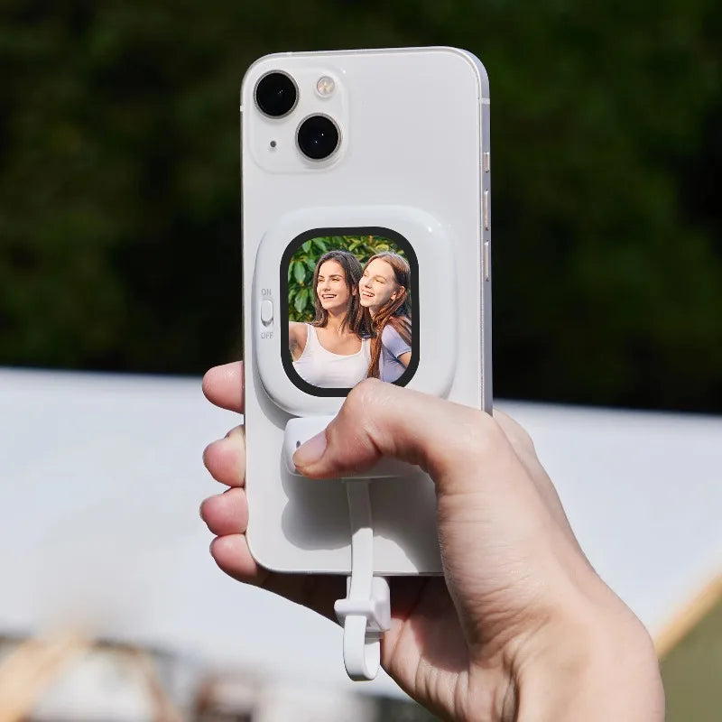 Mini Monitor de Selfie Founist Vlogmate AMOLED – Tela de 2.13" para Vlog e Streaming