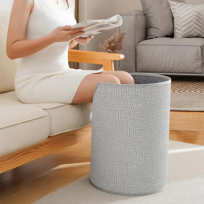 Aquecedor de Pernas Sob a Mesa 2026 ❄️ – 5 Níveis de Calor, Temporizador e Desligamento Automático