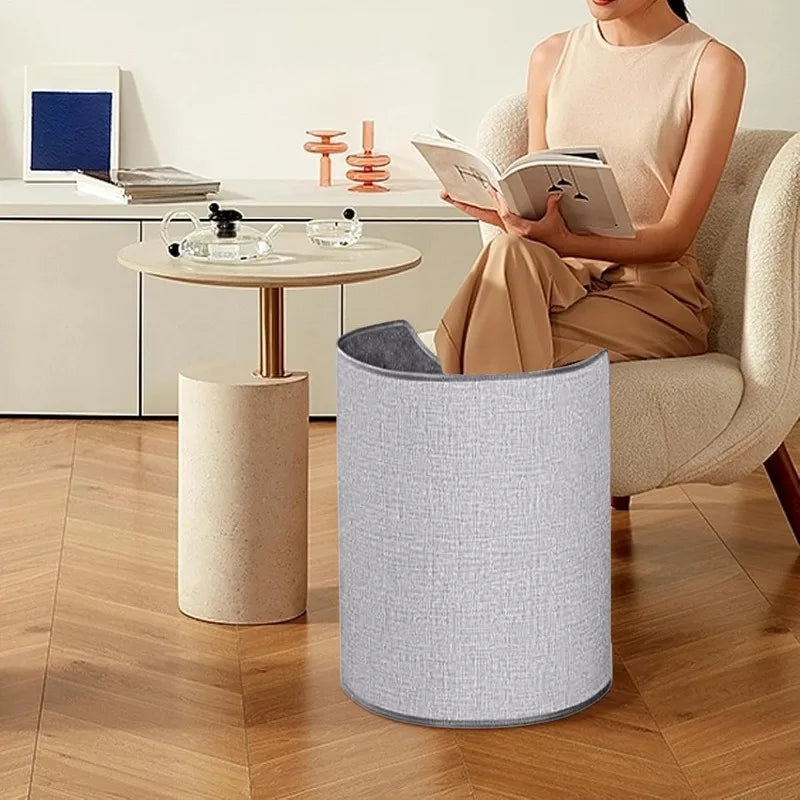 Aquecedor de Pernas Dobrável Pro ❄️ – Painel Elétrico Silencioso com Termostato e Temporizador