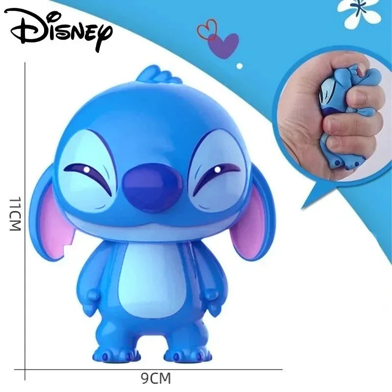 Brinquedo de Descompressão Stitch Disney MINISO 🍬 – Figura Soft Slow Rebound em PVC