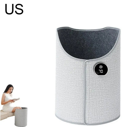 Aquecedor de Pernas Sob a Mesa 2026 ❄️ – 5 Níveis de Calor, Temporizador e Desligamento Automático