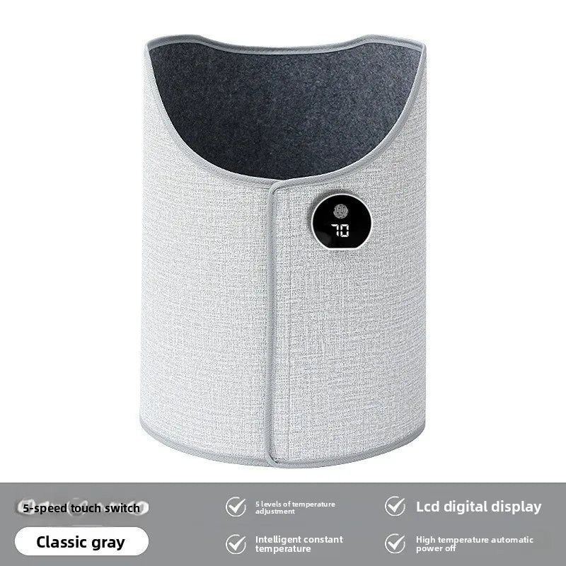 Aquecedor de Pernas Dobrável Pro ❄️ – Painel Elétrico Silencioso com Termostato e Temporizador