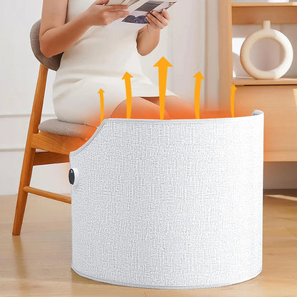 Aquecedor de Pernas Dobrável Pro ❄️ – Painel Elétrico Silencioso com Termostato e Temporizador