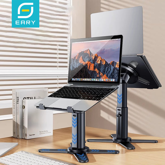 suporte para laptop 360 graus em liga de aluminio Eary – Black